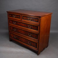Bruce Talbert for Gillow and Co. – Aesthetic Movement Ebonised Chest of Drawers - Thumbnail 3