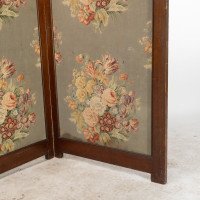 Liberty & Co., A Glasgow-Style Arts & Crafts Walnut Three Fold Screen/Room Divider - Thumbnail 10