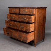Maple & Co., London, in the Style of Bruce Talbert. A Good Quality Aesthetic Movement Chest of Drawers - Thumbnail 4