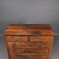 Maple & Co., London, in the Style of Bruce Talbert. A Good Quality Aesthetic Movement Chest of Drawers - Thumbnail 8