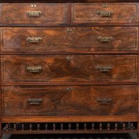 Maple & Co., London, in the Style of Bruce Talbert. A Good Quality Aesthetic Movement Chest of Drawers - Thumbnail 9