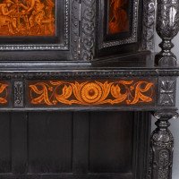 Daniel Cottier, attributed. An Aesthetic Movement Oak Sideboard in the Queen Anne Style - Thumbnail 13