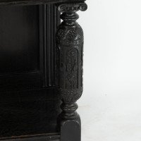 Daniel Cottier, attributed. An Aesthetic Movement Oak Sideboard in the Queen Anne Style - Thumbnail 17