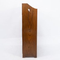 Liberty & Co attri. A little Arts & Crafts oak bookcase with heart cut-outs - Thumbnail 5