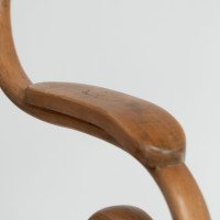 Thonet – Vienna Secession beech bentwood settee with caned seat and back - Thumbnail 13