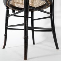 Rhoda and Agnes Garrett., An Aesthetic Movement Cane Seated Armchair - Thumbnail 12