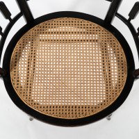 Rhoda and Agnes Garrett., An Aesthetic Movement Cane Seated Armchair - Thumbnail 11