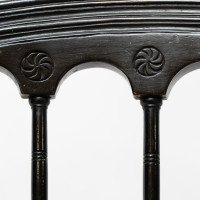 Collier & Plucknett, attributed. Godwin Style. Aesthetic Movement Ebonized Music Chair - Thumbnail 8