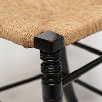 Collier & Plucknett, attributed. Godwin Style. Aesthetic Movement Ebonized Music Chair - Thumbnail 10