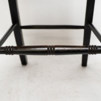 Collier & Plucknett, attributed. Godwin Style. Aesthetic Movement Ebonized Music Chair - Thumbnail 11