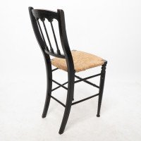 Collier & Plucknett, attributed. Godwin Style. Aesthetic Movement Ebonized Music Chair - Thumbnail 14