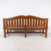 An Arts & Crafts Super Quality Teak Hall Bench in the Style of Arthur Simpson - Thumbnail 14