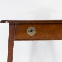 Leonard Wyburd for Liberty & Co., Rare Arts & Crafts Two-tier Mahogany Side Table - Thumbnail 12