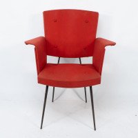 In the Style of Gio Ponti – Mid-Century Modern Armchair c.1960 - Thumbnail 2