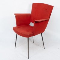 In the Style of Gio Ponti – Mid-Century Modern Armchair c.1960 - Thumbnail 3