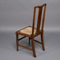 Morris & Co., Possibly Designed by W. Lethaby. A Set of Four Oak Dining Chairs - Thumbnail 16