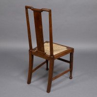 Morris & Co., Possibly Designed by W. Lethaby. A Set of Four Oak Dining Chairs - Thumbnail 18