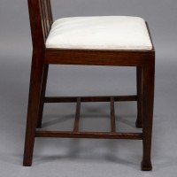 E. A. Taylor, attributed. A Set of Eight Arts & Crafts Glasgow School Oak Dining Chairs - Thumbnail 12
