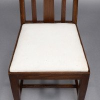 E. A. Taylor, attributed. A Set of Eight Arts & Crafts Glasgow School Oak Dining Chairs - Thumbnail 11