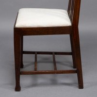 E. A. Taylor, attributed. A Set of Eight Arts & Crafts Glasgow School Oak Dining Chairs - Thumbnail 16