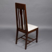 E. A. Taylor, attributed. A Set of Eight Arts & Crafts Glasgow School Oak Dining Chairs - Thumbnail 19
