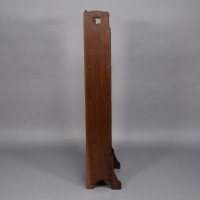 Liberty & Co., A Slim Arts & Crafts Oak Bookcase with Stylized Floral Cut-outs - Thumbnail 6