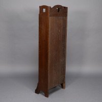Liberty & Co., A Slim Arts & Crafts Oak Bookcase with Stylized Floral Cut-outs - Thumbnail 19