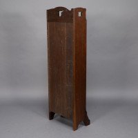 Liberty & Co., A Slim Arts & Crafts Oak Bookcase with Stylized Floral Cut-outs - Thumbnail 21