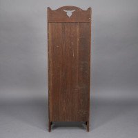 Liberty & Co., A Slim Arts & Crafts Oak Bookcase with Stylized Floral Cut-outs - Thumbnail 20