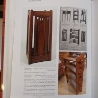 Liberty & Co., A Pair of 'the Radley Portable Bookcase', Solid Oak with Trefoil Details - Thumbnail 33