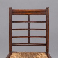 Jas Shoolbred & Co. – Aesthetic Movement Pair of  Walnut Side or Dining Chairs - Thumbnail 9
