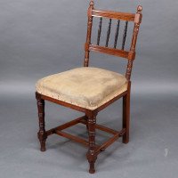 Charles Mills & Sons. Three Aesthetic Movement Side Chairs with Ebonized Turnings - Thumbnail 9