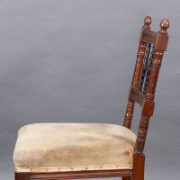 Charles Mills & Sons. Three Aesthetic Movement Side Chairs with Ebonized Turnings - Thumbnail 12