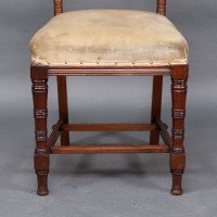 Charles Mills & Sons. Three Aesthetic Movement Side Chairs with Ebonized Turnings - Thumbnail 16