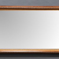 Edward Barnsley. An Exceptional Arts & Crafts Handmade Walnut Landscape Mirror - Thumbnail 4