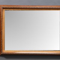 Edward Barnsley. An Exceptional Arts & Crafts Handmade Walnut Landscape Mirror - Thumbnail 3