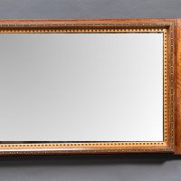 Edward Barnsley. An Exceptional Arts & Crafts Handmade Walnut Landscape Mirror - Thumbnail 5