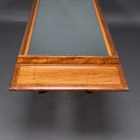 Edward Barnsley. An Exceptional Arts & Crafts Handmade Walnut Landscape Mirror - Thumbnail 10