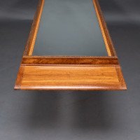 Edward Barnsley. An Exceptional Arts & Crafts Handmade Walnut Landscape Mirror - Thumbnail 9