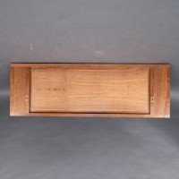 Edward Barnsley. An Exceptional Arts & Crafts Handmade Walnut Landscape Mirror - Thumbnail 17