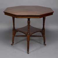 Jas Shoolbred Attributed – Aesthetic Movement Octagonal Centre Table - Thumbnail 5