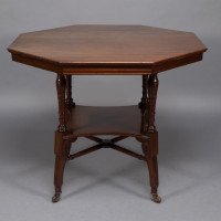 Jas Shoolbred Attributed – Aesthetic Movement Octagonal Centre Table - Thumbnail 6