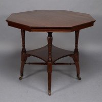 Jas Shoolbred Attributed – Aesthetic Movement Octagonal Centre Table - Thumbnail 8