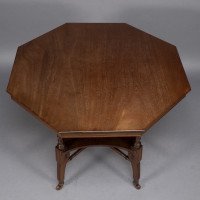 Jas Shoolbred Attributed – Aesthetic Movement Octagonal Centre Table - Thumbnail 11