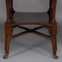 Jas Shoolbred Attributed – Aesthetic Movement Octagonal Centre Table - Thumbnail 15