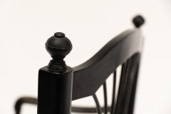 Dante Gabriel Rossetti for Morris & Co. – Pair of Rush-Seated Armchairs - Thumbnail 8