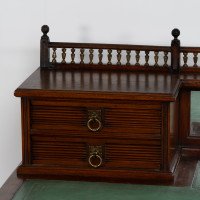 Bruce Talbert, style of. By Gillow and Co. – Aesthetic Oak Knee Hole Desk - Thumbnail 4