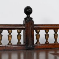 Bruce Talbert, style of. By Gillow and Co. – Aesthetic Oak Knee Hole Desk - Thumbnail 8