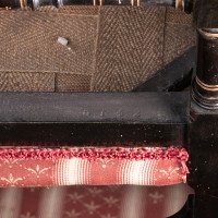 R. Whytock & Co., A Rare Set of Four Aesthetic Movement Walnut Ebonized & Parcel Gilt Side Chairs - Thumbnail 9
