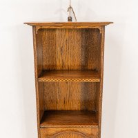 An Arts & Crafts Oak & Chequer Inlaid Wall Cabinet - Thumbnail 10